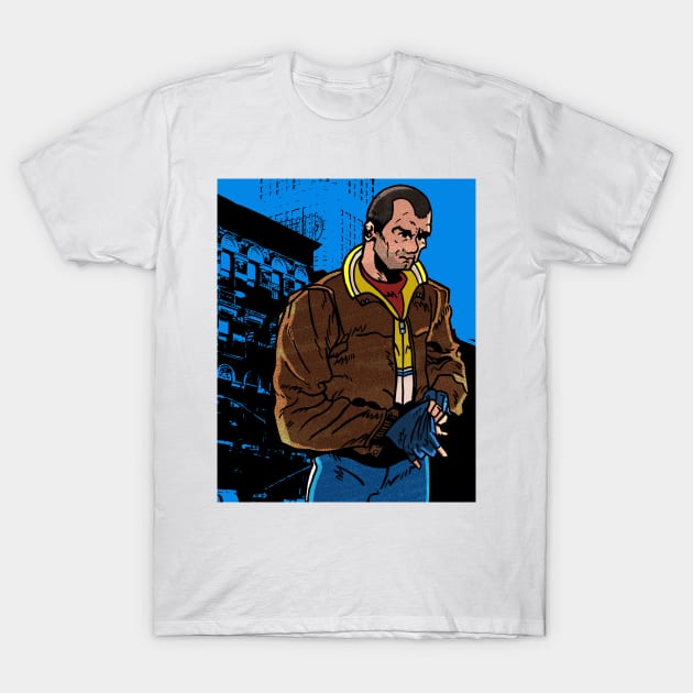 NIKO BELLIC T-Shirt by Defsnotadumb